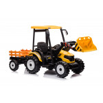 Elektrické autíčko Traktor MEGA D68 24V - žlté